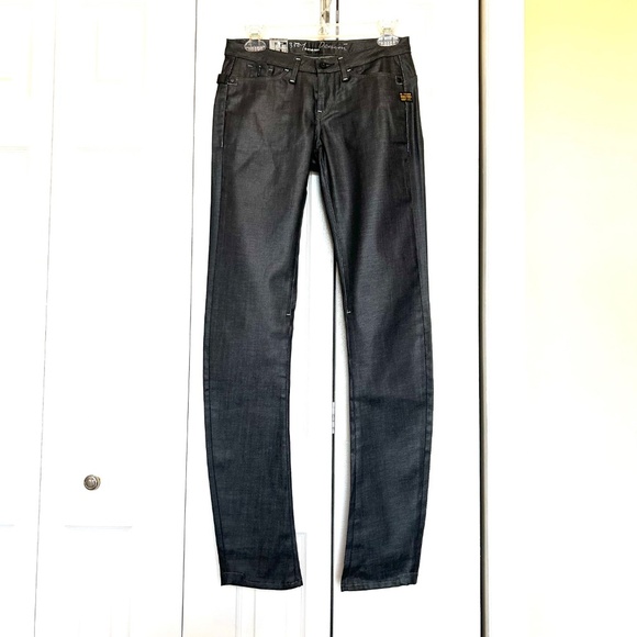 NWT G-Star RAW Micro Midge Skinny Jeans in Grey Comfort Glass Denim Size W27/L32 - Picture 7 of 15